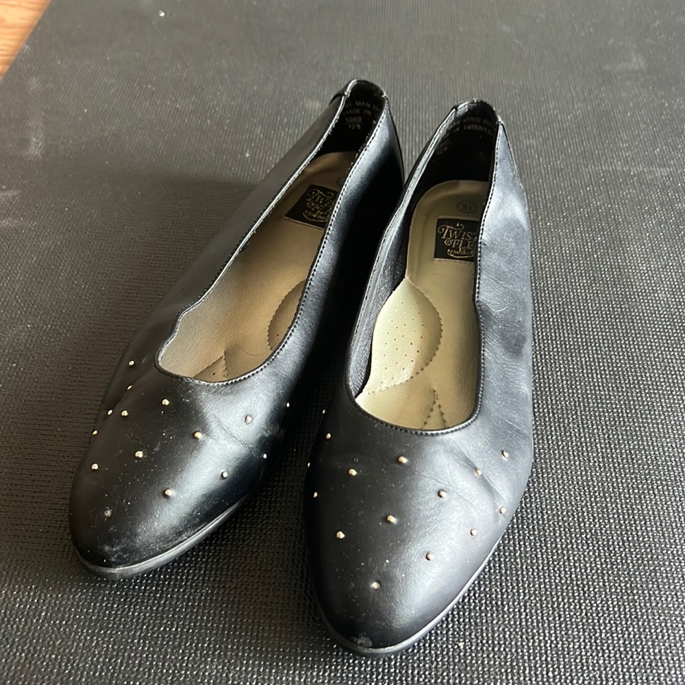 black shoes